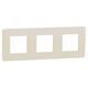 Rama decorativa aparataj modular Schneider, elipsa, 3x2M, bej, Noua Unica, NU280644