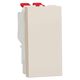 Intrerupator modular cap cruce Schneider, bej, 1M, 10A, Noua Unica