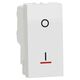 Intrerupator modular bipolar cu LED Schneider, alb, 1M, 16A, Noua Unica