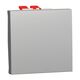 Intrerupator modular cap cruce Schneider, aluminiu, 2M, 10A, Noua Unica