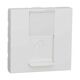 Priza modulara UTP RJ45 Schneider, cat.5e, alb, 2M, Noua Unica, NU341118