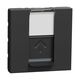 Priza modulara UTP RJ45 Schneider, cat.5e, antracit, 2M, Noua Unica, NU341154