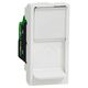 Priza modulara UTP RJ45 Schneider, cat.6, alb, 1M, Noua Unica, NU341418