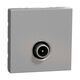  Priza modulara TV Schneider, aluminiu, 2M, tata, individuala, Noua Unica, NU346230