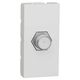  Priza modulara TV Schneider, alb, 1M, cablu coaxial tip F, Noua Unica, NU346818