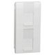 Priza modulara UTP RJ45 Schneider, 2xRJ45, cat.6, alb, 4M, Noua Unica, NU348218