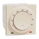 Termostat modular Schneider, bej, 2M, Noua Unica, NU350144