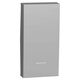 Clapeta pentru intrerupator modular Schneider, aluminiu, cu LED, 1M, Noua Unica