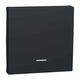 Clapeta pentru intrerupator modular Schneider, antracit, cu LED, 2M, Noua Unica