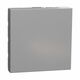Tasta falsa modulara Schneider, aluminiu, 2M, Noua Unica, NU986630