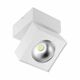 Spot LED, mobil, tip plafoniera, patrat, alb, 15W, aplicat, 4000K, IP20, GTV