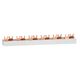 Bareta de alimentare (busbar) Elkat, 2P, tip furca, 54 module, 63A, 0110020254