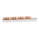 Bareta de alimentare (busbar) Elkat, 3P, tip furca, 54 module, 63A, 0110031754