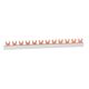Bareta de alimentare (busbar) Elkat, 1P, tip furca, 54 module, 80A, 0112010154