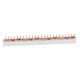 Bareta de alimentare (busbar) Elkat, 3P, tip furca, 18 module, 80A, 0112031418