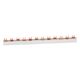 Bareta de alimentare (busbar) Elkat, 3P, tip furca, 36 module, 100A, 0116030536