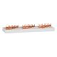 Bareta de alimentare (busbar) Elkat, 4P, tip furca, 56 module, 100A, 0116040256