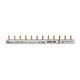 Bareta de alimentare (busbar) Elkat, 3P, tip pin, 12 module, 63A, 0210030312