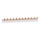 Bareta de alimentare (busbar) Elkat, 2P, tip pin, 54 module, 100A, 0216021654