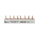 Bareta de alimentare (busbar) Elkat, 4P, tip pin, 8 module, 100A, 0216040308
