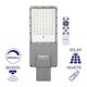 Corp de iluminat stradal LED, solar, 200W, gri, 6500K, IP66, Braytron, BT43-29132