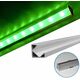 Profil Al pentru banda LED, 2ml, argintiu, aplicat, Lumen, 05-30-05702