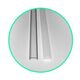 Dispersor pentru profil banda LED, 2ml, 90 grade, mat, Lumen, 05-30-05722