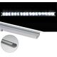 Profil Al pentru banda LED, 2ml, argintiu, incastrat, Lumen, 05-30-05602