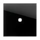 Rama decorativa aparataj modular TEM, rectangulara, 1M, negru, Edge, OG10GDP