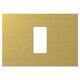 Rama decorativa aparataj modular TEM, rectangulara, 1/3M, auriu, Edge, OG13MZM