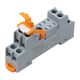 Soclu releu Tracon, 9 pini, pentru seria RN09, RN09-SOCKET