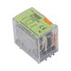 Releu de putere Tracon, 14 pini, 24VAC, 12A, 4CO, RN14-24AC