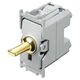 Intrerupator modular pentru jaluzele cu interblocare TEM, auriu, 1M, Edge, SP41PG