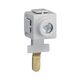 Clema de alimentare bareta Hager, 1P, cu pini, 1x35mmp, 100A, KF83A