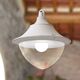 Corp de iluminat LED pentru depozite / hale, 60W, suspendat, glob, 3000K, alb, IP55, LUIGI 500, Fumagalli, L51.128.W1R.W.X