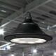 Corp de iluminat LED pentru depozite / hale, 9X10W, suspendat, plat, 3000K/4000K/6500K, negru, IP55, LUIGI 500 GX53, Fumagalli, L5F.128.D9K.A.Y