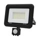 Proiector LED cu senzor de miscare, 120 grade, negru, 30W, 6500K, IP54, Flood, Braytron, BT60-43031