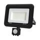 Proiector LED cu senzor de miscare, 120 grade, negru, 50W, 6500K, IP54, Flood, Braytron, BT60-45031
