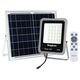 Proiector LED solar, cu telecomanda, gri, 300W, 6500K, IP65, Braytron, BT63-09032
