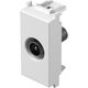 Priza modulara TV TEM, alb mat, 1M, Modul
