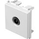 Priza modulara TV TEM, alb mat, 2M, Modul