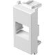 Tasta adaptoare modulara TEM, R&M, alb mat, 1M, Modul