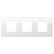 Rama decorativa aparataj modular TEM, rectangulara, 3X2M, alb, Pure, OP26GL