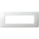 Rama decorativa aparataj modular TEM, elipsa, 7M, alb mat, Soft, OS70MW