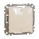 Mecanism intrerupator bipolar cu simbol Schneider, incastrat, bej, Sedna Design, SDD112102