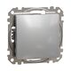 Mecanism intrerupator 10A Schneider, incastrat, aluminiu, Sedna Design, SDD113101