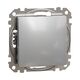 Mecanism intrerupator cap cruce Schneider, incastrat, aluminiu, IP20, Sedna Design, SDD113107