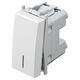 Intrerupator modular TEM, alb mat, cu LED, 1M, Modul, SM10MWIN
