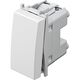 Intrerupator modular cap scara TEM, alb mat, 1M, Modul