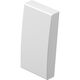 Clapeta pentru intrerupator modular TEM, alb mat, 1M, Modul